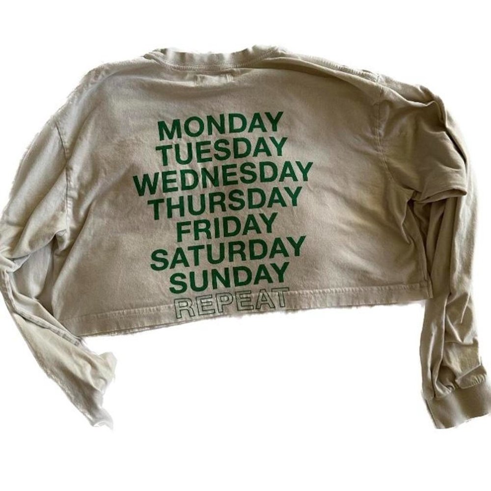 7 days active cropped tee
